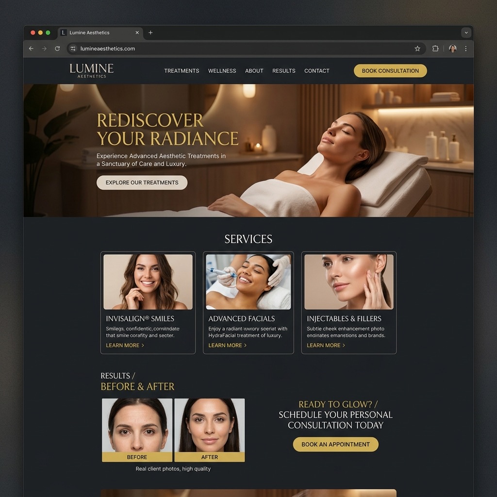 Med Spa Website Demo